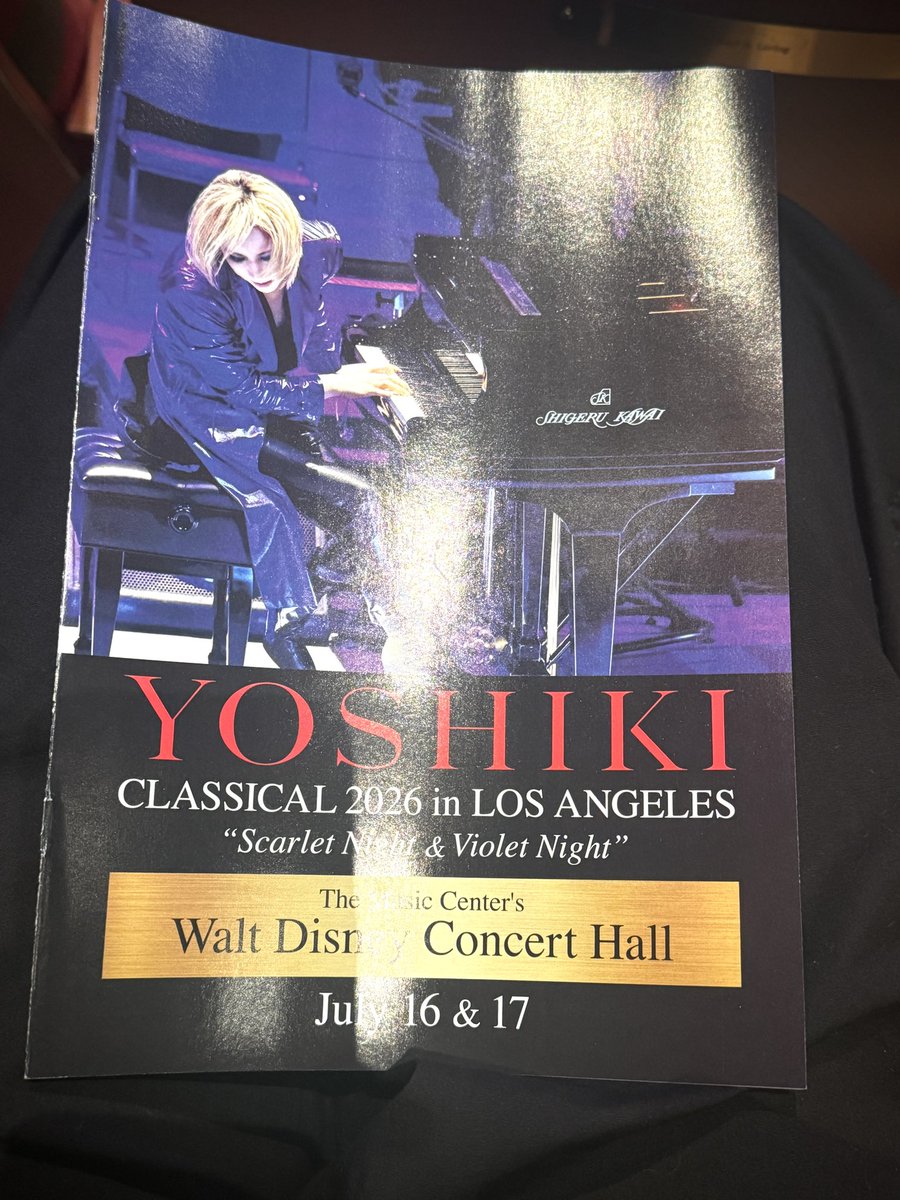 rhedo_shigure's tweet photo. ロサンゼルス2日目スタート！
こちらはAM8:15、曇り！

昨夜は
「YOSHIKI CLASSICAL 2026 in LOS ANGELES at WALT DISNEY CONCERT HALL」
を観させていただきました！
改めて大好きなメロディだと感じたX JAPANの名曲の数々と、
YOSHIKIさんの奏でるショパンのノクターンや白鳥の湖にうっとり。
とても貴重な時間になりました。感謝です！

今日は最終リハーサル！