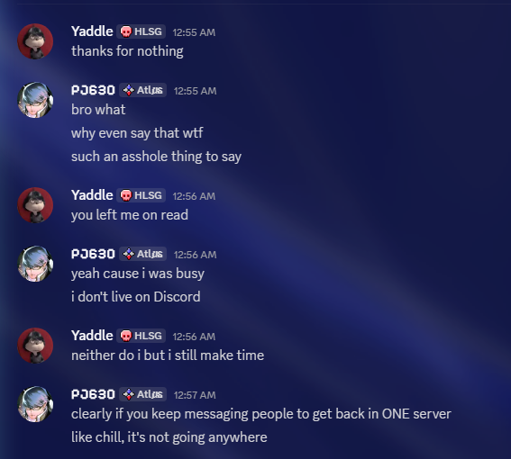 xopokery's tweet photo. knew he was a weirdo when he was actin like this to my hb cuz he got kicked from a server https://t.co/upmX6D68Cp