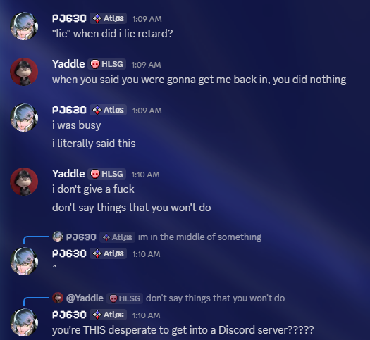xopokery's tweet photo. knew he was a weirdo when he was actin like this to my hb cuz he got kicked from a server https://t.co/upmX6D68Cp