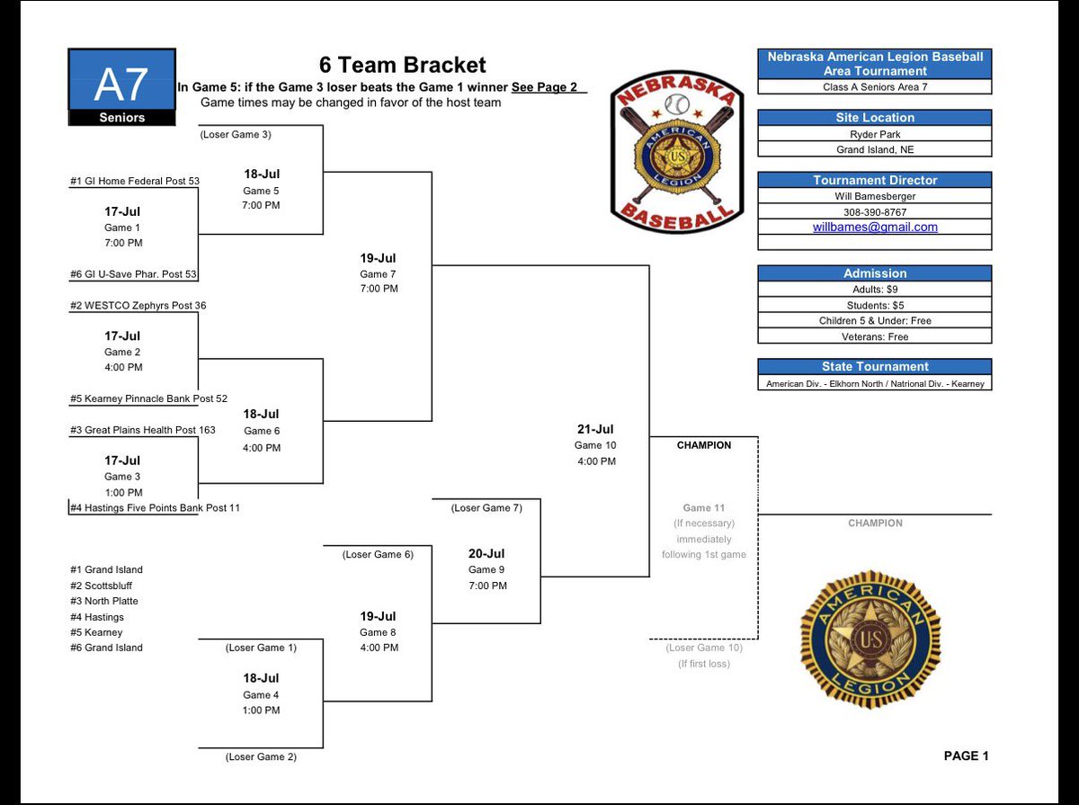 GI Legion Baseball tweet media
