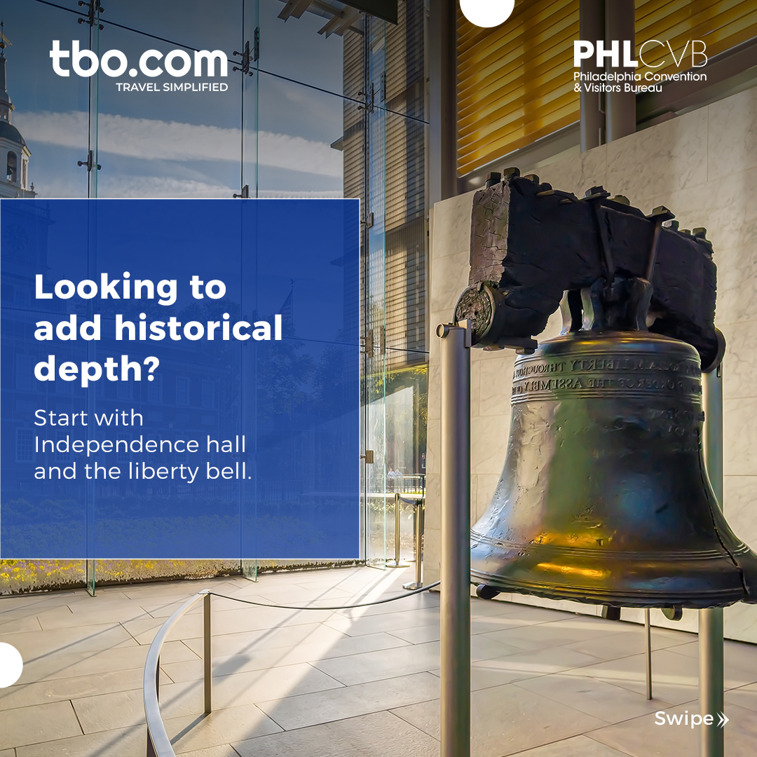 TBO_INDIA's tweet photo. Make your client's USA tour stand out with Philadelphia.

From the iconic Rocky Steps and the Liberty Bell to vibrant food markets, immersive neighborhoods, and rich cultural experiences, Philadelphia offers countless ways to a memorable trip!

https://t.co/NjBMa4phG9 https://t.co/tsTdrhNJrM