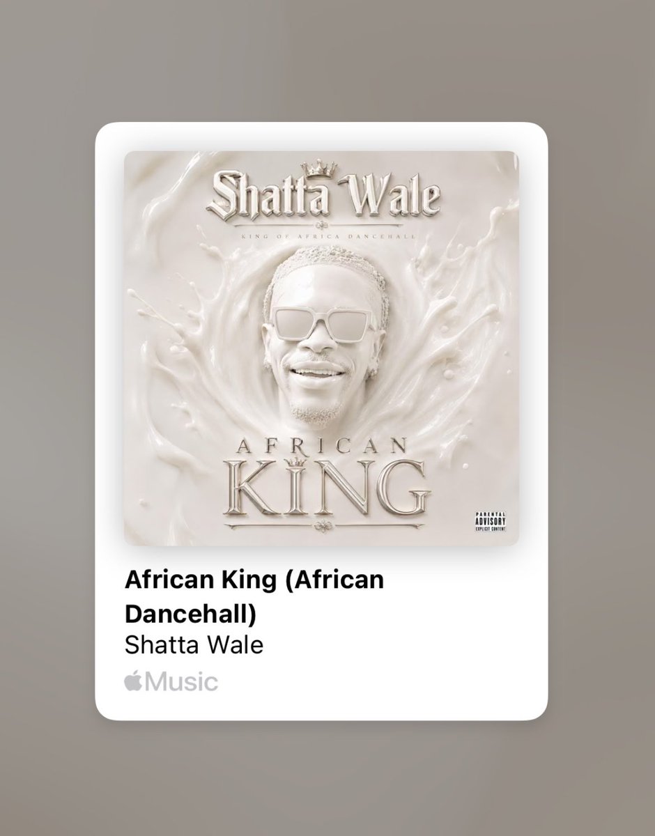 3rdWrld_iii's tweet photo. 🚨🚨🚨

Shatta Wale - "AFRICAN KING" (ALBUM)

Out Now!!!

🔊💿👑🇬🇭 https://t.co/QHJrVDsEyq