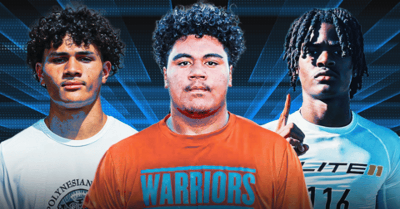 Rivals's tweet photo. NEW: Rivals' @GregBiggins calls his shot on where some of the top 2028 prospects out West will land🎯

Oregon, Miami, Michigan, USC, and other programs mentioned.

Intel: https://t.co/KYZXJ7jeV6 https://t.co/A7F2R6IkYR