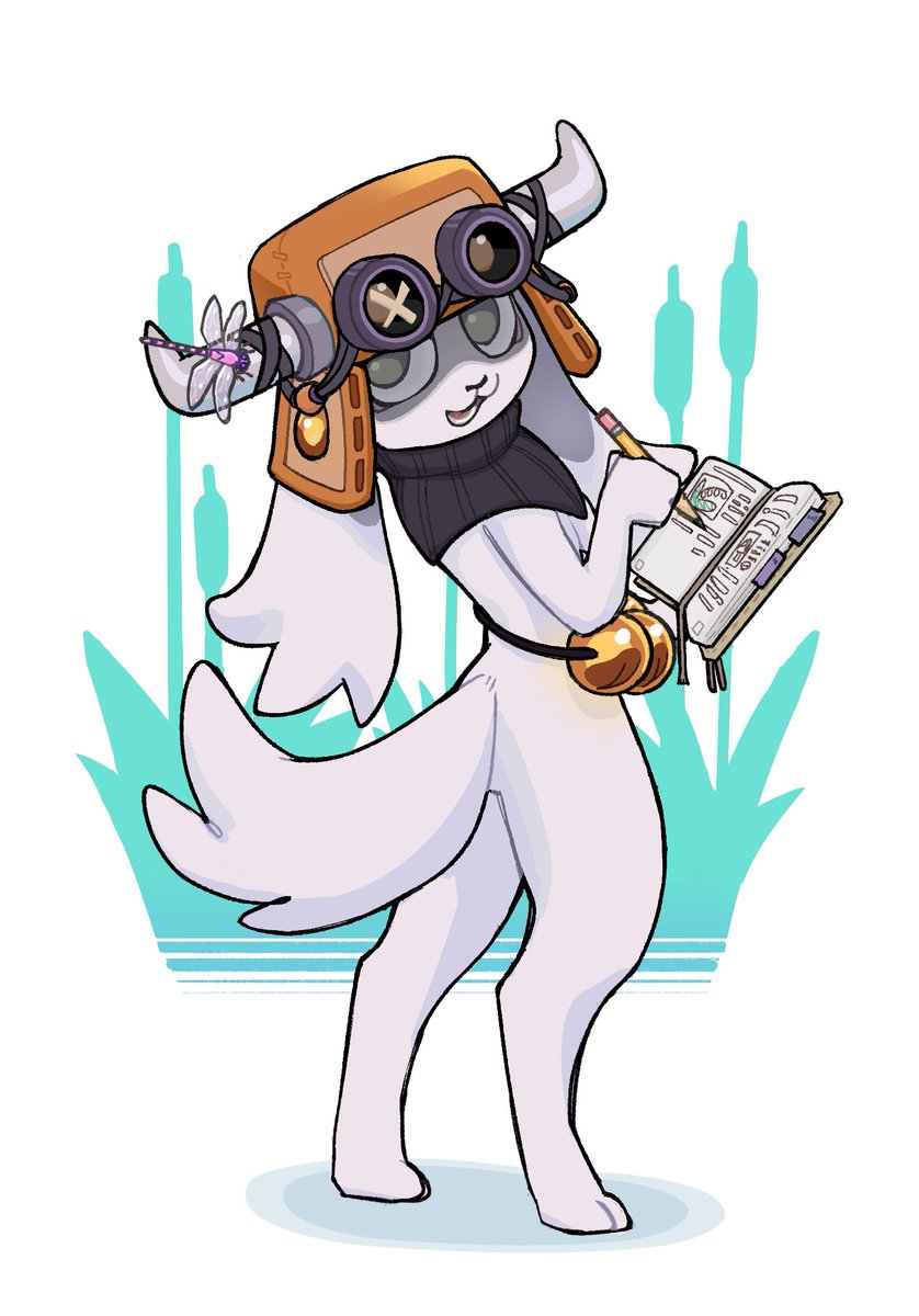 RooneFox's tweet photo. Friendly fire on @norsecatt's Yak for ArtFight https://t.co/CBbBVo48nM