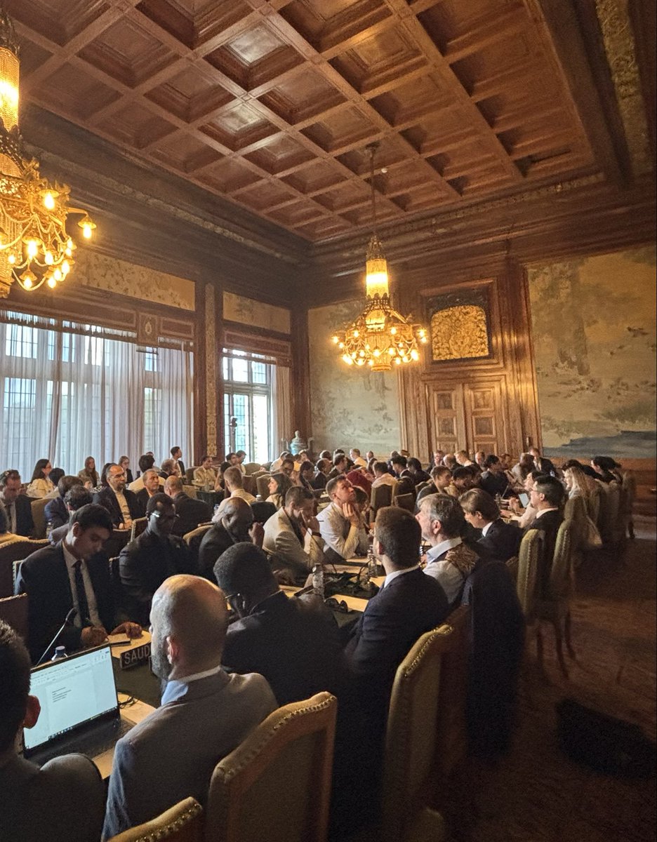 PCA_CPA's tweet photo. 🔹#PCA News | 214th Session of the #PCA Administrative Council 🔹
🏛️On 16 July 2026, the Administrative Council of the #PCA convened for its 214th session in the Administrative Council Chamber at the Court's headquarters, the #PeacePalace, and was chaired by the Acting President, H.E. Ambassador Juraj Podhorský of the #SlovakRepublic 🇸🇰 (@SlovakiainNL).
📌During this meeting, the Secretary-General of the #PCA @Marcin_Czepelak and the Registrar of the #ICJ (@CIJ_ICJ) H.E. Philippe Gautier briefed the #PCA Contracting Parties on the potential renovation of the #PeacePalace. Furthermore, the Administrative Council adopted the #PCA Optional Protocol on Preliminary Dismissal of Claims.
ℹ️For more information on the #PCA's Administrative Council ➡️https://t.co/WvtaRLIyfI
#PermanentCourtofArbitration