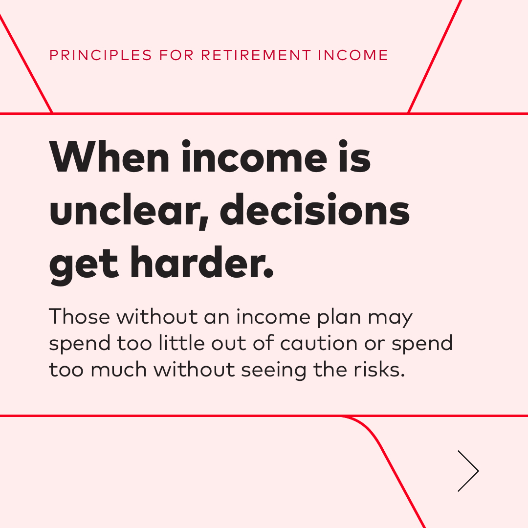 Vanguard_Group's tweet photo. How can you turn your retirement savings into income that supports the life you want?

New Vanguard research offers a decision-oriented framework designed to help investors achieve their desired lifestyle in retirement. https://t.co/jJp1sb4y96

#VanguardInsights https://t.co/hIkVazFoh1