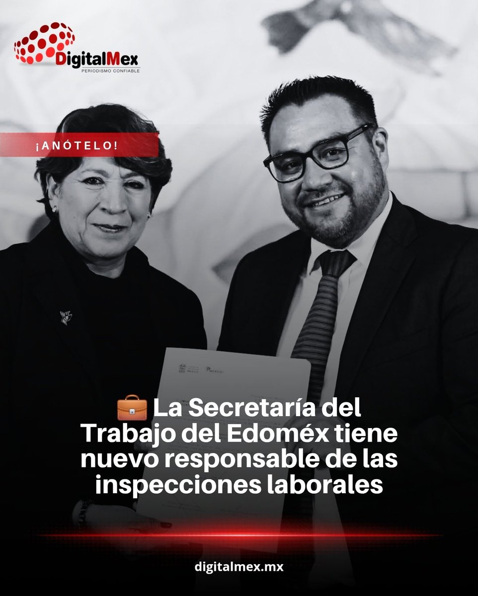 DigitalmexPerio's tweet photo. ¡Anótelo!... 🗞️ Paulina Jacinto Bravo se perfila como alfil clave en la Secretaría de las Mujeres.

Arlen Siu recibe reconocimiento en la SCJN; Omar Mañón toma Inspección Laboral y Tepotzotlán apagó el Mundial antes de la final.

#Anotelo #Edomex #Politica
➡️➡️➡️ https://t.co/0MwdNkc4yY