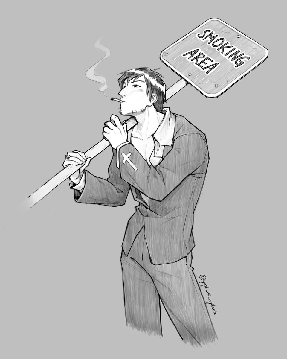 yogurtvigilante's tweet photo. smoker scoliosis demon
#trigun #wolfwood https://t.co/uKbUoHCZsH