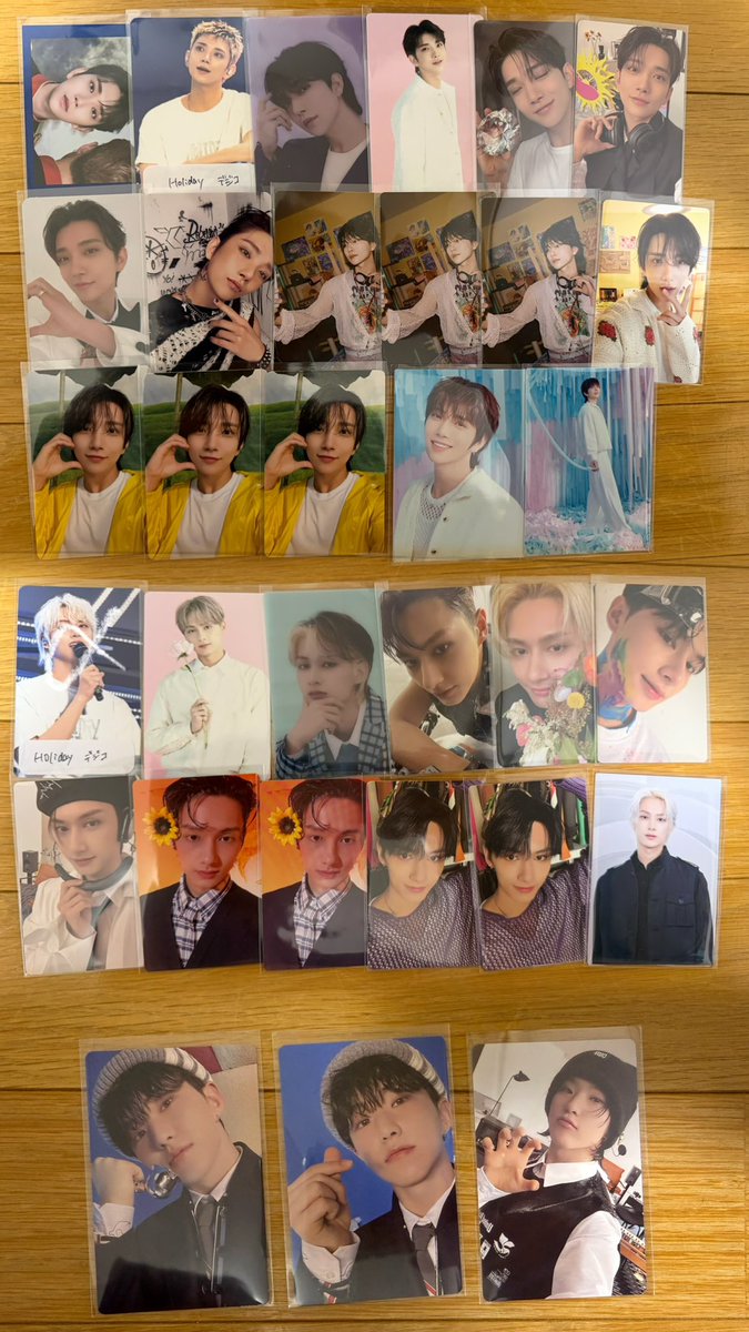 8Olulun's tweet photo. SEVENTEEN セブチ v8トレカ 交換 特典 ラキドロ

譲｜画像1.2.3.4.5

求｜the8 ミンハオ ウジ 🐸🍚

郵送📮 まとめて優先  n:1〇  同異種問わず
固ツイ未所持参照ください

全て🐸🍚にしたいため、所持済みでも可能です◎お気軽にお声掛けください🍀*゜ https://t.co/2alQ2qWVbq