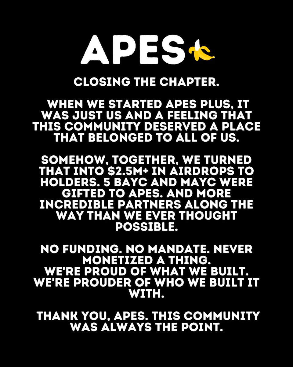 APES+ tweet media
