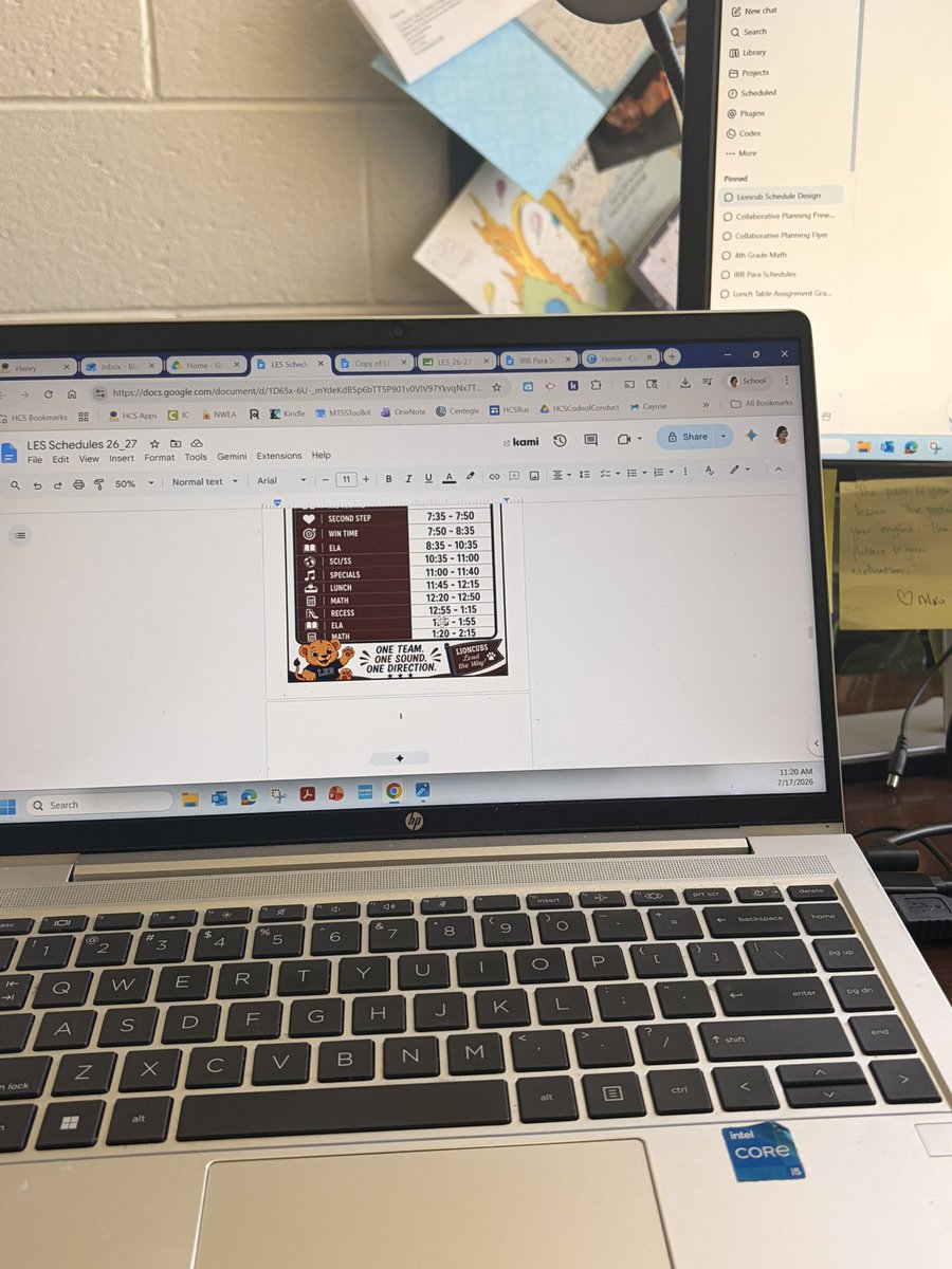 shawnee1_blake's tweet photo. Week 1 of my return for the 2026-2027 school year has consisted of finalizing all things scheduling! Even the individual teacher ones! ☺️ #iykyk #backtoschool #oneteam #onesound #onedirection @LuellaES_HCS @TwylaBarkley https://t.co/jz10PxymCO