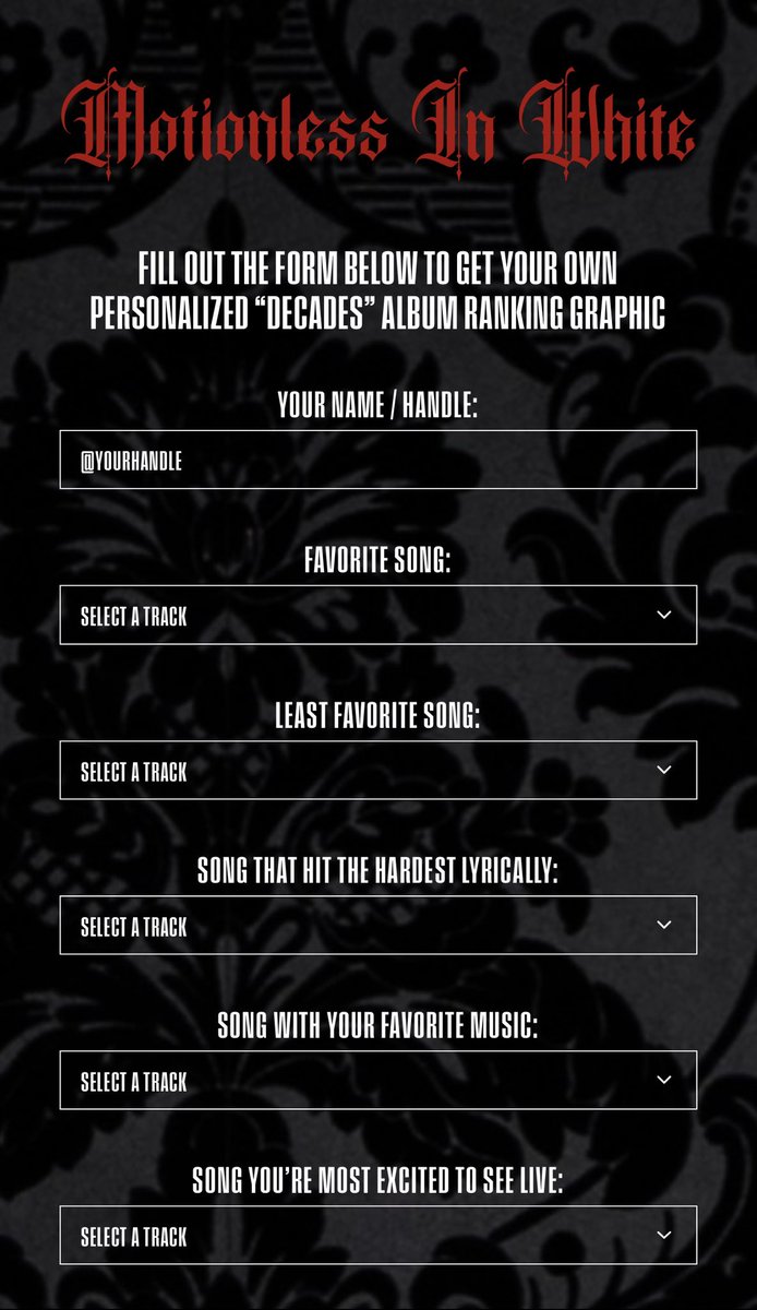 MIWband's tweet photo. Happy Decades day! Head to https://t.co/5yvXqjGl0F to get your personalized album ranking and share to compare with others. We can’t wait to see your selections. https://t.co/q8rBuwa8HW