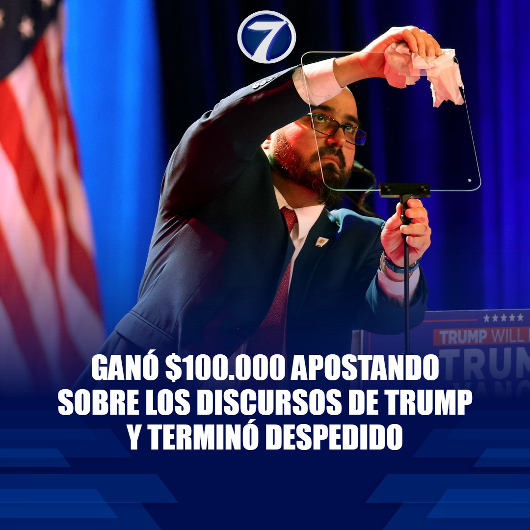 Noti7Guatemala's tweet photo. https://t.co/3Eudh8XqXy ⬅ Operador gana $100.000 #apostando sobre Trump y pierde su trabajo 💰💥 https://t.co/Z9FMjDSxn8