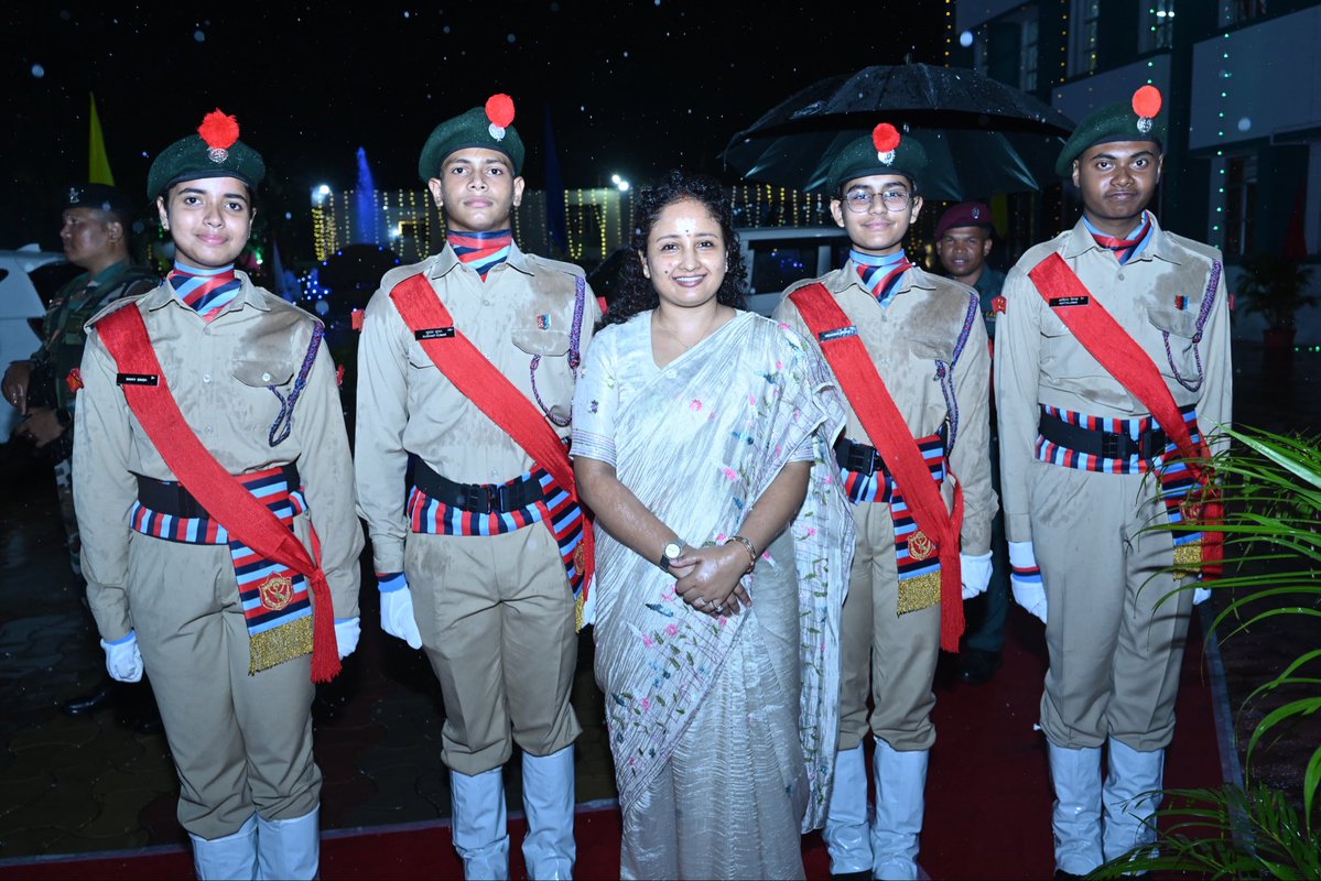 JMMKalpanaSoren's tweet photo. It was a pleasure to attend the 37th Foundation Day Celebration – Kirti Dhwaj: Banner of Glory today at Delhi Public School, Ranchi.

The event beautifully reflected the values of quality education, discipline, creativity and holistic development. It was heartening to witness the enthusiasm of students, teachers, and parents coming together to celebrate the institution’s remarkable journey of shaping young minds for the past 37 years.

I extend my heartfelt congratulations to the entire DPS Ranchi family and wish the school continued success in nurturing responsible, compassionate and future-ready citizens.