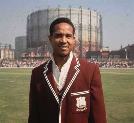 ACScricket's tweet photo. Garry Sobers had a 20 year Test career: he held the highest score in Test cricket record (365*) for many years;  he was the 1st batter to ever hit 6 sixes in an over; he bowled pace &amp; spin (orthodox &amp; wrist spin); a brilliant fielder; he was 1 of 5 Wisden Cricketers of Century. https://t.co/B0m5vq7KZy