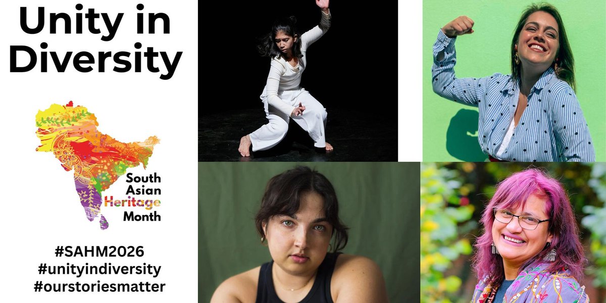 disabilityarts's tweet photo. Join Together!2012 for Unity in Diversity a celebration for South Asian Heritage Month featuring poet Kuli Kohli, performer Jess Senanayake and dancer Divija Melally, compèred by Tiffany Rose Dhani. 

When: 30 July
Where: Online
Cost: Free

https://t.co/r2iZLU4jFx https://t.co/eiKRmzmLr4