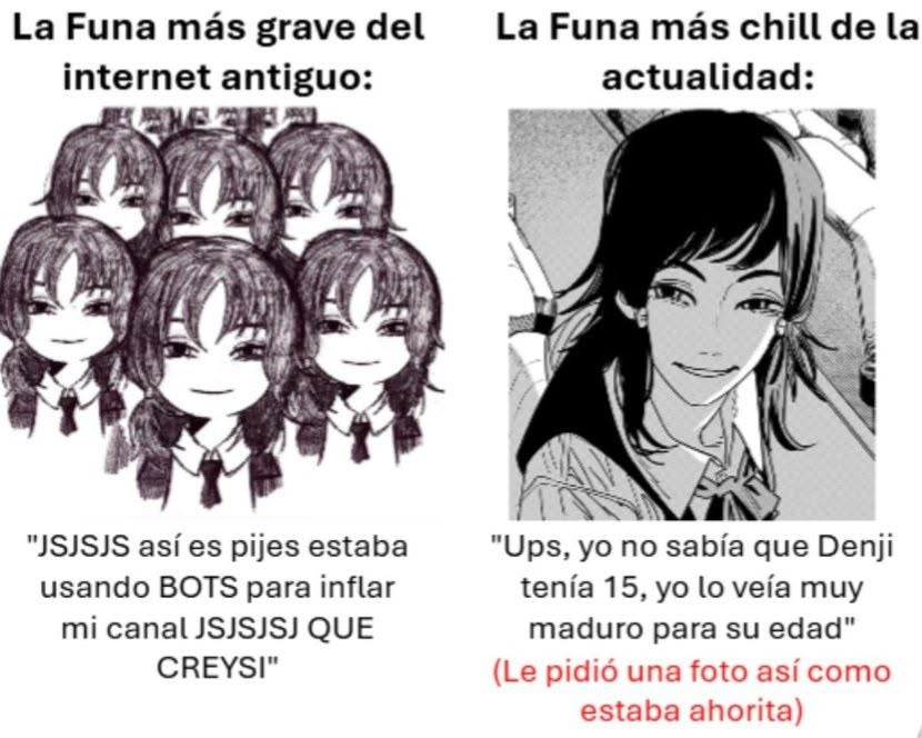 WeboRei38252's tweet photo. A todo eso, cuantos años tenía Fumiko? https://t.co/YmTxp8XpK9
