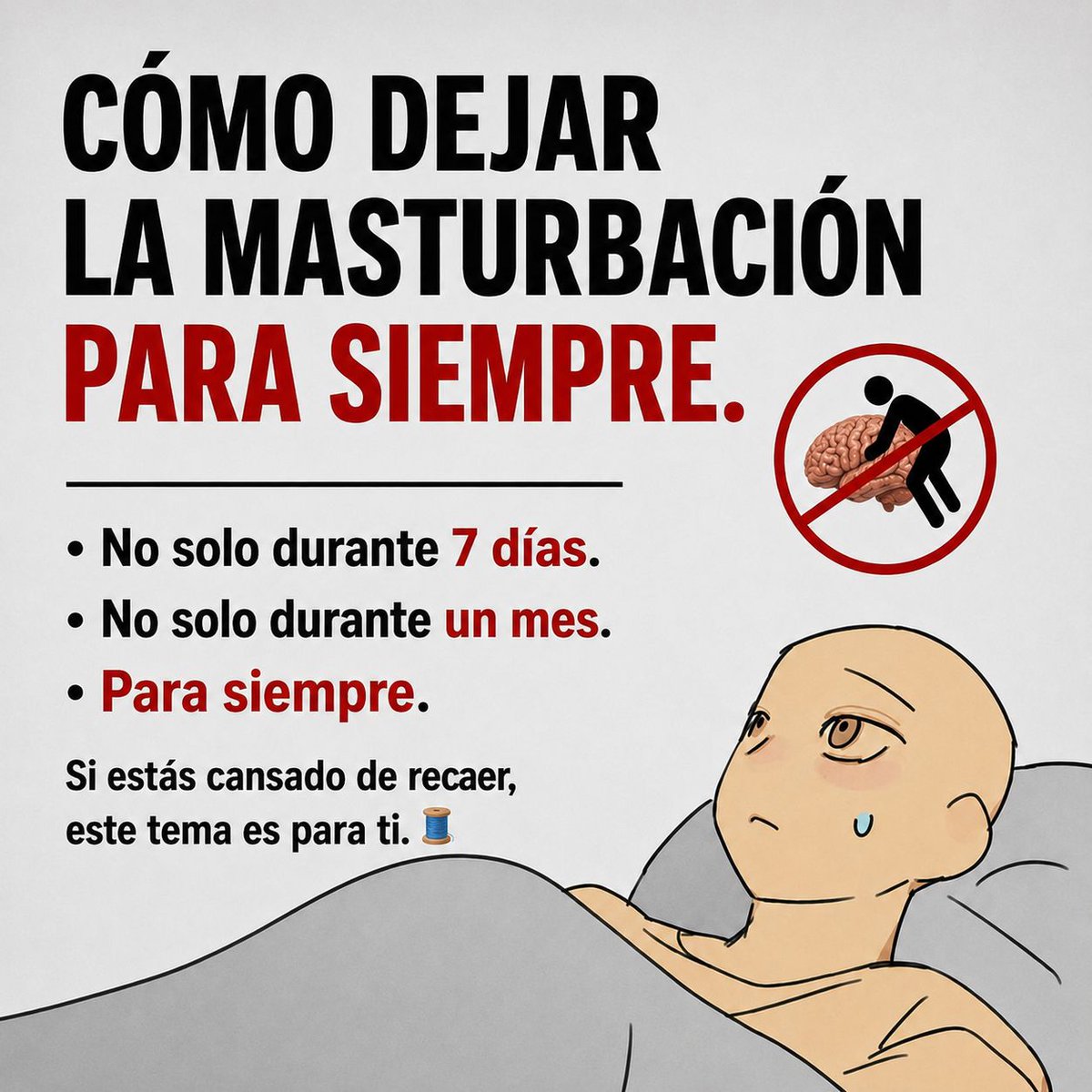 sinfiltroxn's tweet photo. Cómo dejar el hábito de la masturbación de forma permanente.

No por siete días. No por un mes. De por vida.

Si estás harto de recaer, este tema es para ti: https://t.co/Mcd6KgNjmd