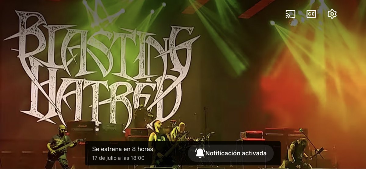 Mercylex79's tweet photo. Hoy! 6 pm [link 👇]
https://t.co/RCy6RYUdq5

“Guechas”, el nuevo videoclip de BLASTING HATRED, extraído de nuestra producción NECOC YAOTL.

#BlastingHatred #Guechas #NecocYaotl #DeathMetal #BrutalDeathMetal AncestralDeathMetal https://t.co/PcZabeMepv
