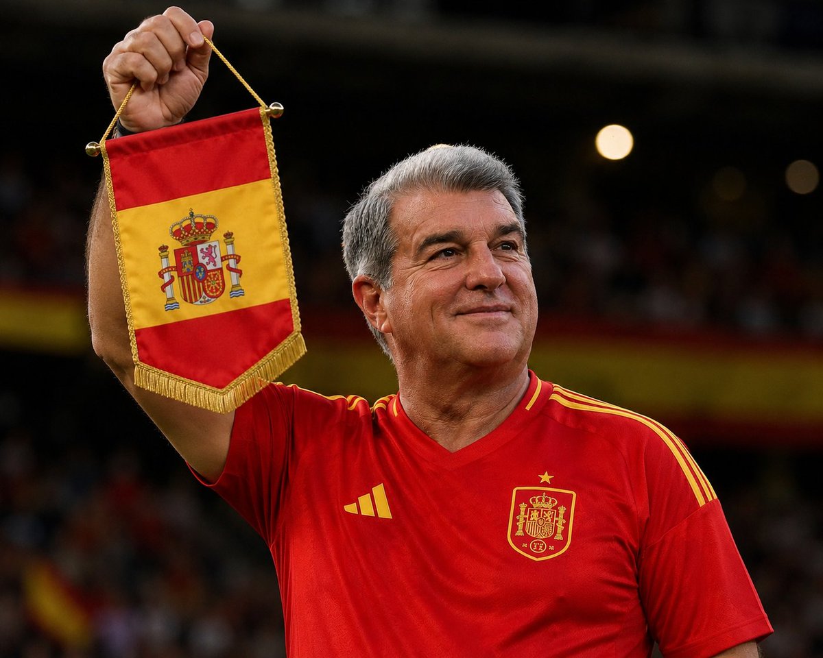 ebudo6566's tweet photo. Avui sí que m'has fet caure de l'escambell, @JoanLaportaFCB. I t'ho dic fent servir una dita ben catalana i amb una tristesa immensa.
Per a molts catalans, l'únic gran símbol nacional que ens quedava era el @FCBarcelona_cat. Com hem de tornar a cridar «Inde, inde, independència!» al nostre estadi si el seu president s'identifica públicament amb la selecció espanyola?
La decepció és enorme. No només meva, sinó la de molts catalans que sempre hem entès el Barça com alguna cosa més que un club.