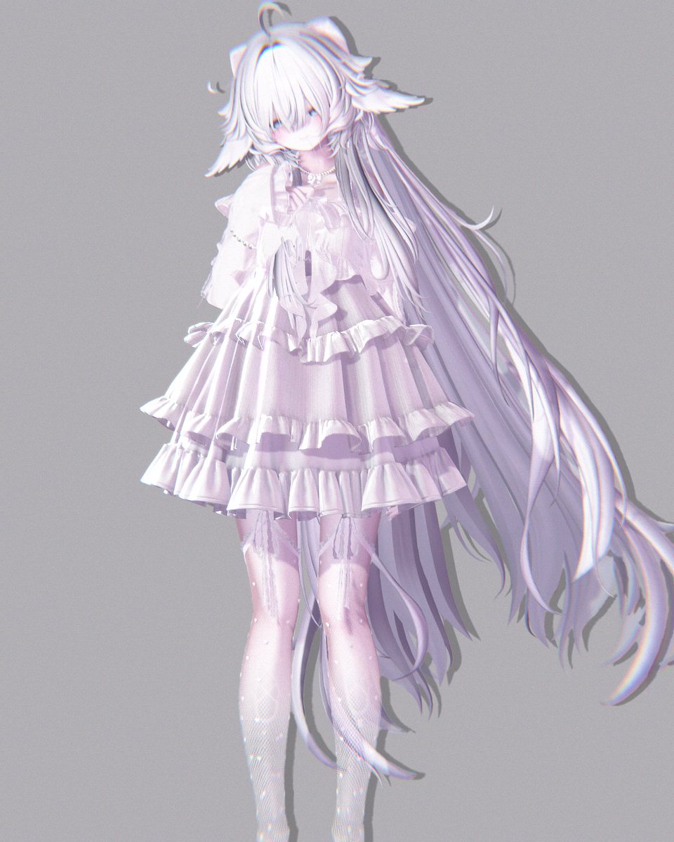 nemuri1_vrc's tweet photo. ❥・・・ ┈┈ ┈┈ ୨୧ ┈┈ ┈┈ ・・・ ❥

　　　　　夏、白、幽霊

❥・・・ ┈┈ ┈┈ ୨୧ ┈┈ ┈┈ ・・・ ❥
#Milfy3D｜#ミルフィ｜#MARIYURI｜
#mirukurushop｜#てんぱすおおもり https://t.co/mFcaOmHz2z
