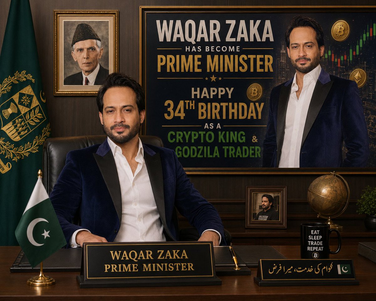 AbrarHu40030382's tweet photo. Wish you a great birthday may Allah grant you to be the next #PM of Pakistan.
#WaqarZaka #Youthiswithyou we are with you. https://t.co/MH6kDX7KAX