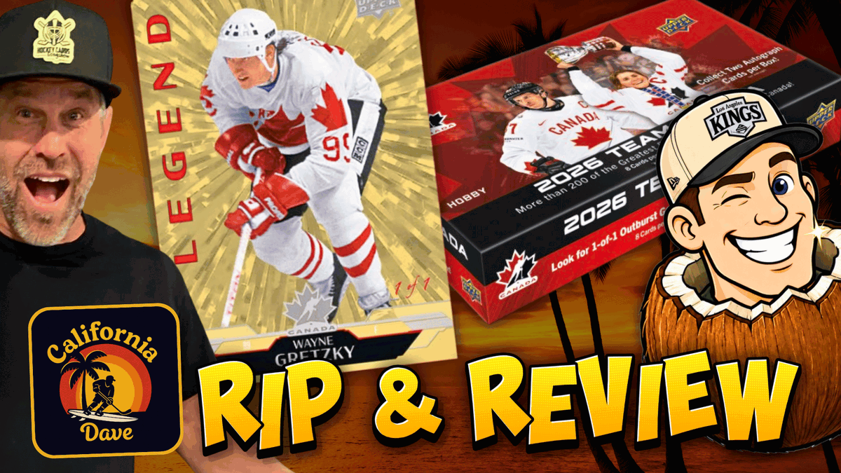 HCGongshow's tweet photo. 2026 UD Team Canada RIP & REVIEW - https://t.co/IY8hAXsOs2
#hockey #hockeycards #upperdeck #teamcanada #gretzky #orr #lemieux https://t.co/fXb9ZAw5mb
