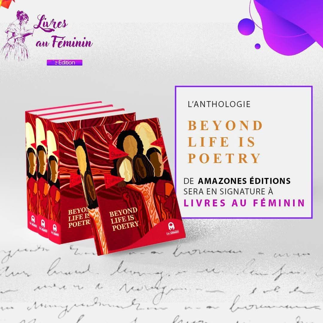 oefehaiti's tweet photo. Beyond life is poetry, anthologie de la Maison d'Édition Les Amazones &amp; 10 questions sur les feminismes noirs de la sociologue Fania Noël seront aussi disponible à Livres au Féminin cette année. Stock limité. 
Premier arrivé. Premier servi 👌📚📖

#livresaufemin #5eEdition https://t.co/dk9hvL5Lau