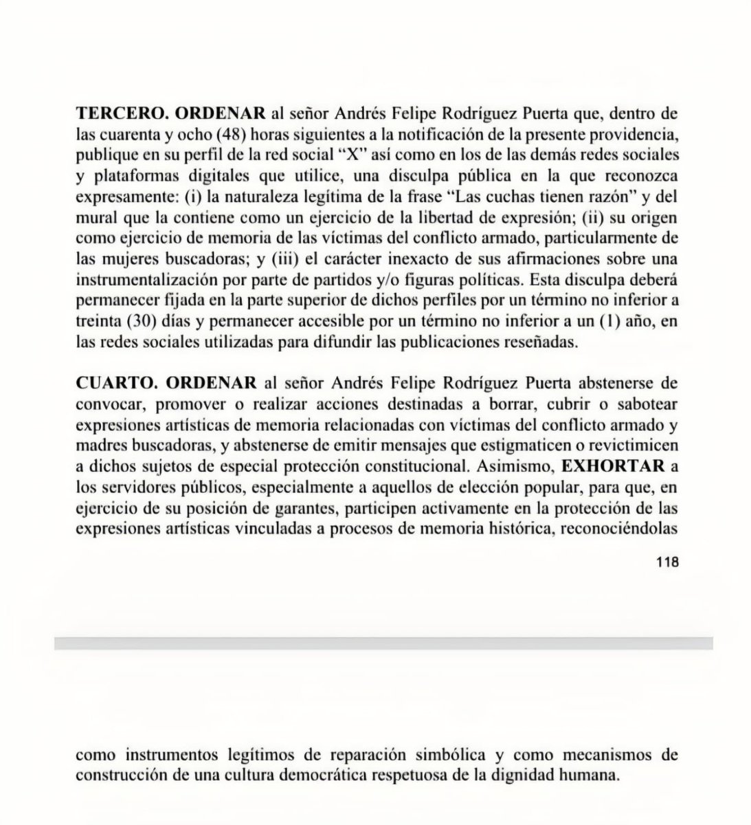 alazamo123's tweet photo. La @CConstitucional tuvo que hacer lo que los padres hacen con un niño cuando no sabe controlar sus impulsos. Le ordenó al osito cariñoso @AndresGuryRod guardar el bate bajo llave y comportarse de manera honrosa y respetuosa con la sociedad colombiana.
¡Apoteósico! 👇👇👇👇 https://t.co/dbn95e83eS