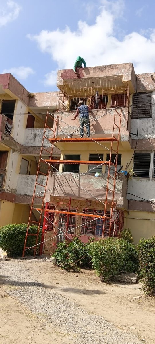 LorenzoOsbel's tweet photo. Varias obras se ejecutan en el territorio en saludo al 26 de julio #LasTunas #PorLasTunasLaVictoria #SíSePuede https://t.co/3y6sFVQVBI