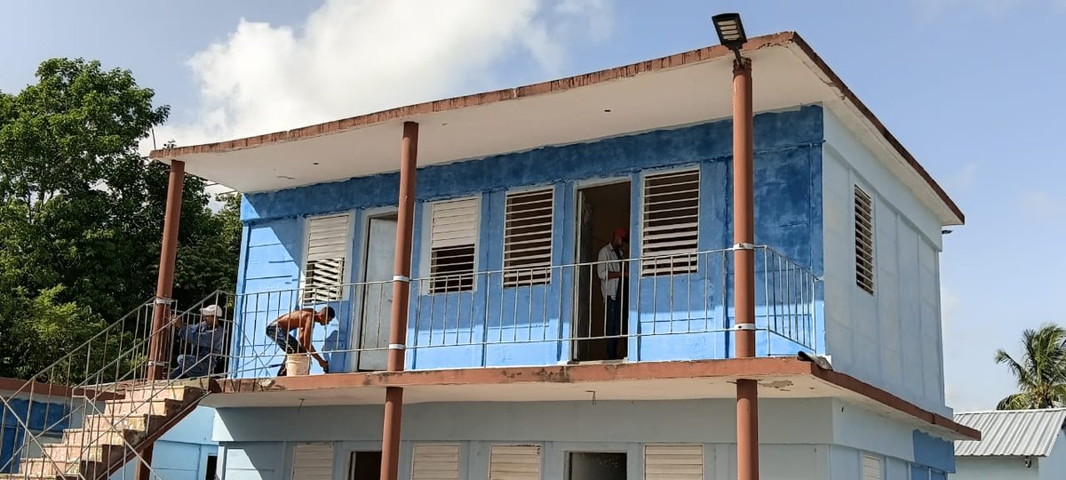 LorenzoOsbel's tweet photo. Varias obras se ejecutan en el territorio en saludo al 26 de julio #LasTunas #PorLasTunasLaVictoria #SíSePuede https://t.co/3y6sFVQVBI