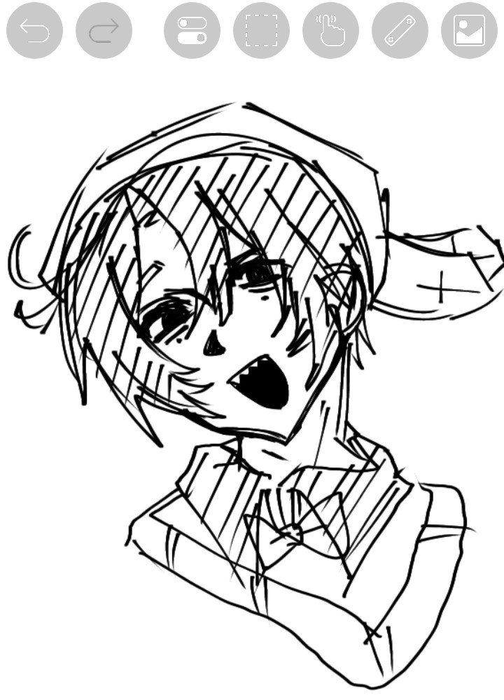 kareki0307's tweet photo. 絵が上手く描けないのてひたすら殴り描き https://t.co/zbx8YKTVkw
