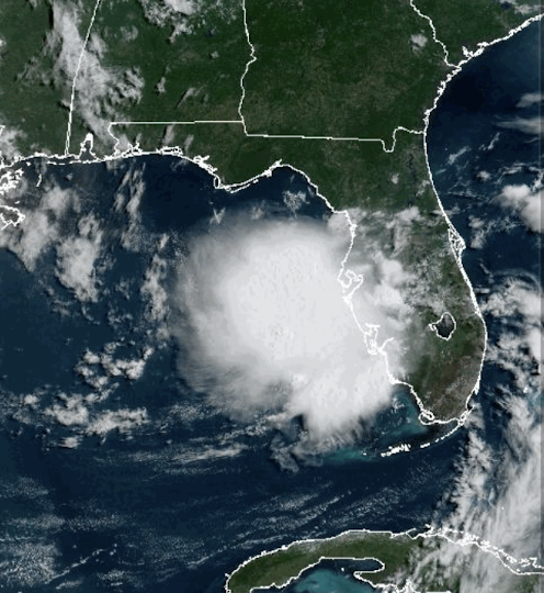 hurrtrackerapp's tweet photo. Seeing some more support in the model data for possible tropical development in the eastern Gulf. Convection is blossoming this am. We expect NHC to bump of dev chances later. Entire Gulf coast should monitor future outlooks. Keep watching. #tropics #hurricanetrackerapp https://t.co/LePq7Jqhy5