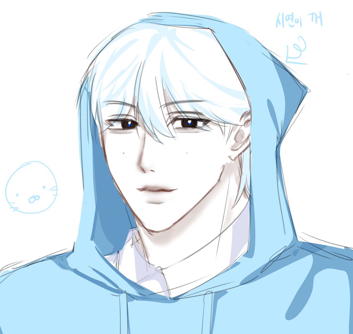 sim1155752's tweet photo. 요즘 남캐 낙서 https://t.co/dPp0kIldnq