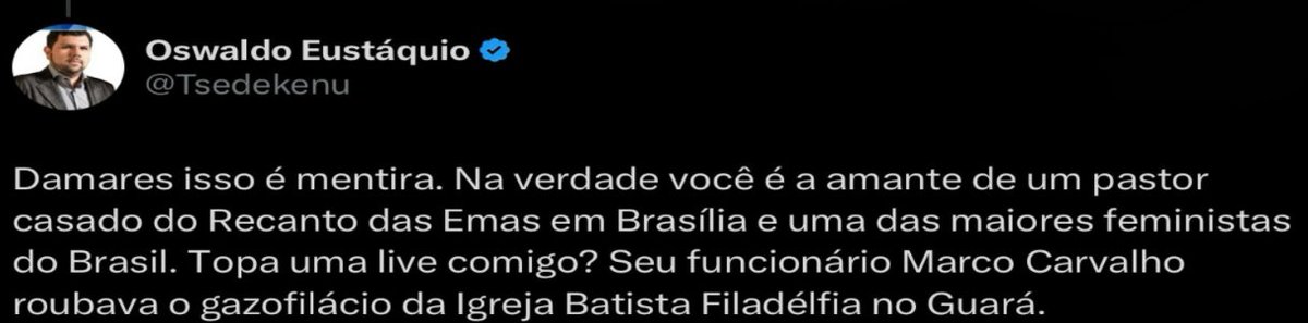 rmafort's tweet photo. @allandospanos Tariflávio quer roubar o título da Damares https://t.co/UhwqpBoFK2
