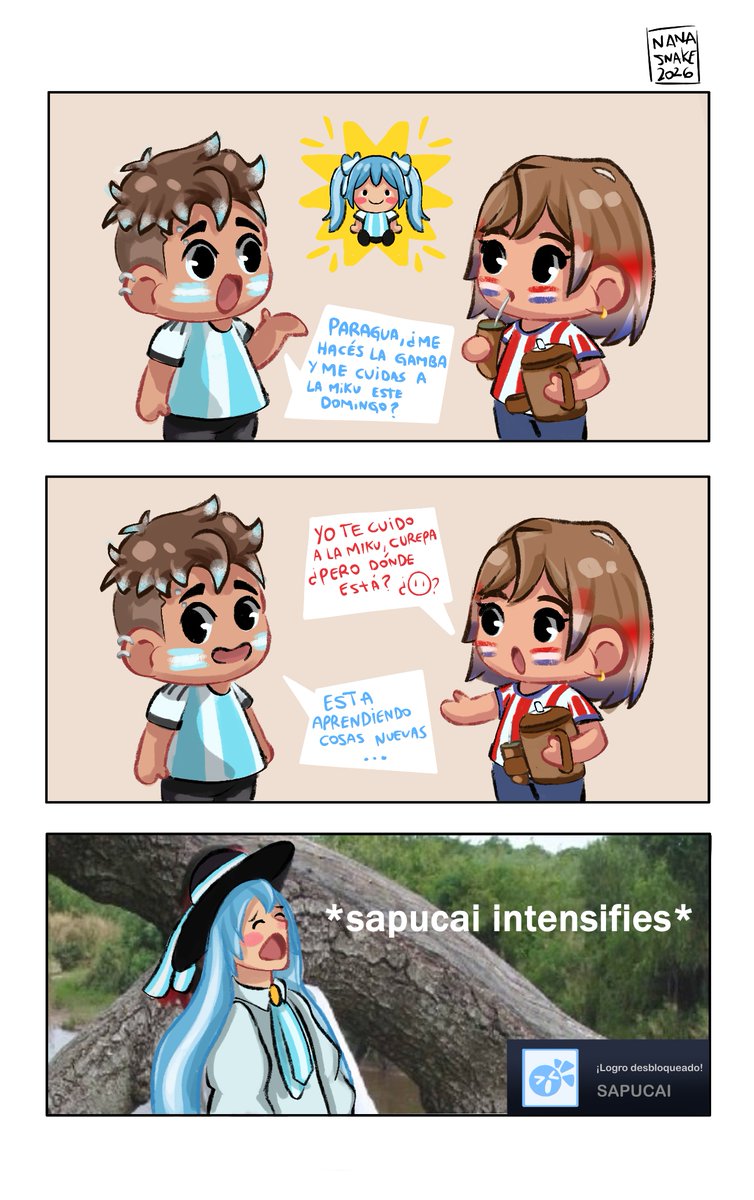 nanasnake_'s tweet photo. Me dio mucha risa imaginarme la situación donde le dejamos a la miku, asi que quise dibujarlo jsjs https://t.co/n3g3qLgkn5