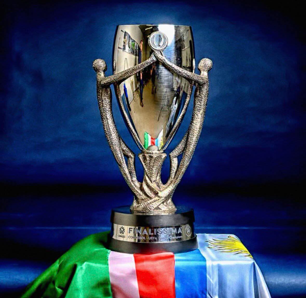 Tunmzee1's tweet photo. Since the Finalissima was canceled, can FIFA present both trophies on Sunday?

The winner takes it all. 🤣🤣🤣 https://t.co/i3dO3Tj0FB