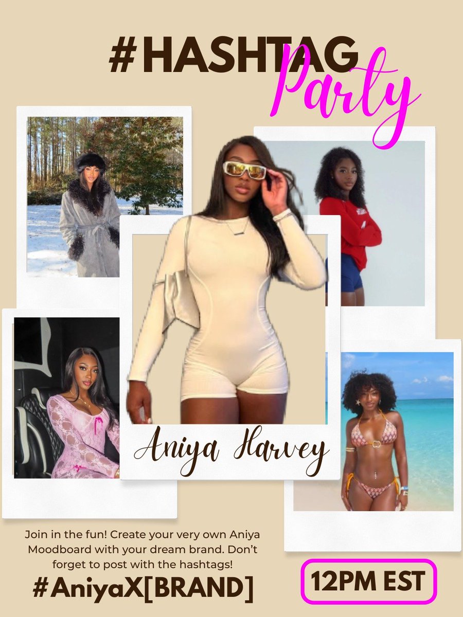 aniyaguides's tweet photo. 🎨 Moodboard Battle

What brand should Aniya work with?

Quote | Reply
Share a moodboard and tell us why! 👇

Use:
#Aniya #Aniyax{Brand}

Example:
I want Aniya to work with Amika because it fits her curly hair journey.
#Aniya #AniyaxAmika https://t.co/t1ejbvnD0k