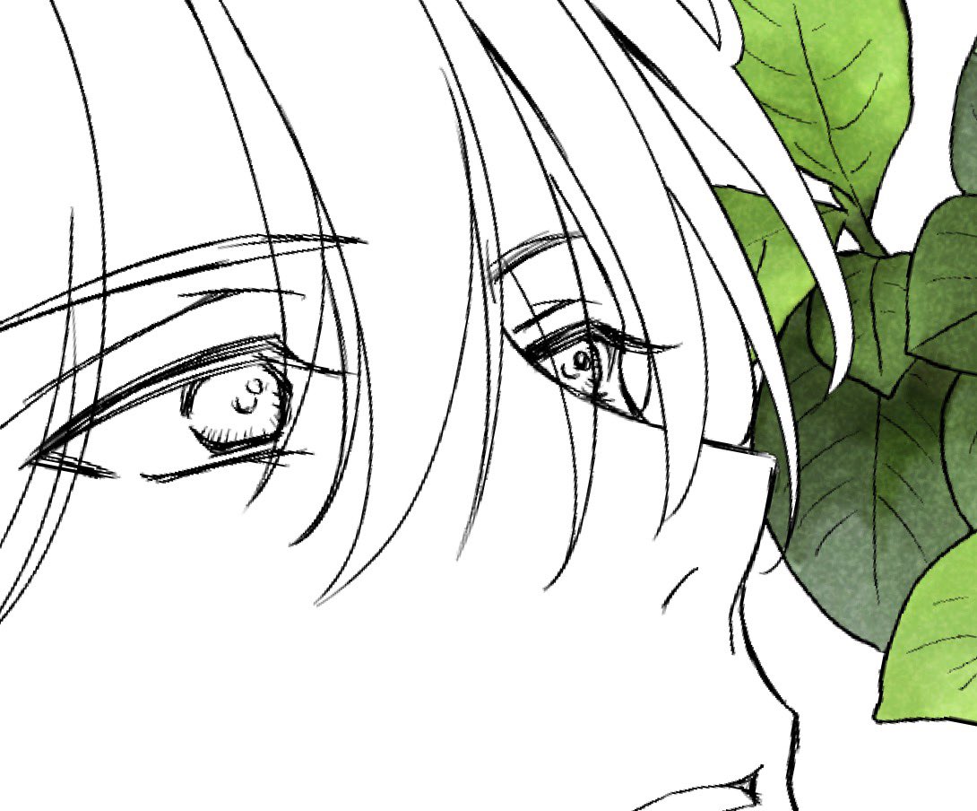 お絵描きwip~~ 7月の和装男子を描くのだ