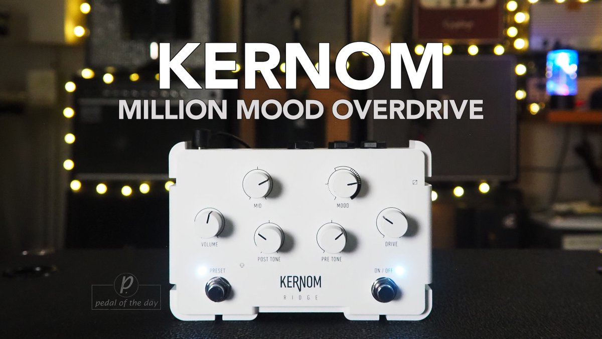 pedaloftheday's tweet photo. Blending seamlessly between 2 drive presets is one of the coolest features of the Kernom RIDGE Multi Overdrive pedal - check out our demo and review NOW!!
https://t.co/prXLcgdYk2
#kernom #overdrive #pedaloftheday #ridge #effectspedals https://t.co/mmuuqiqBiM