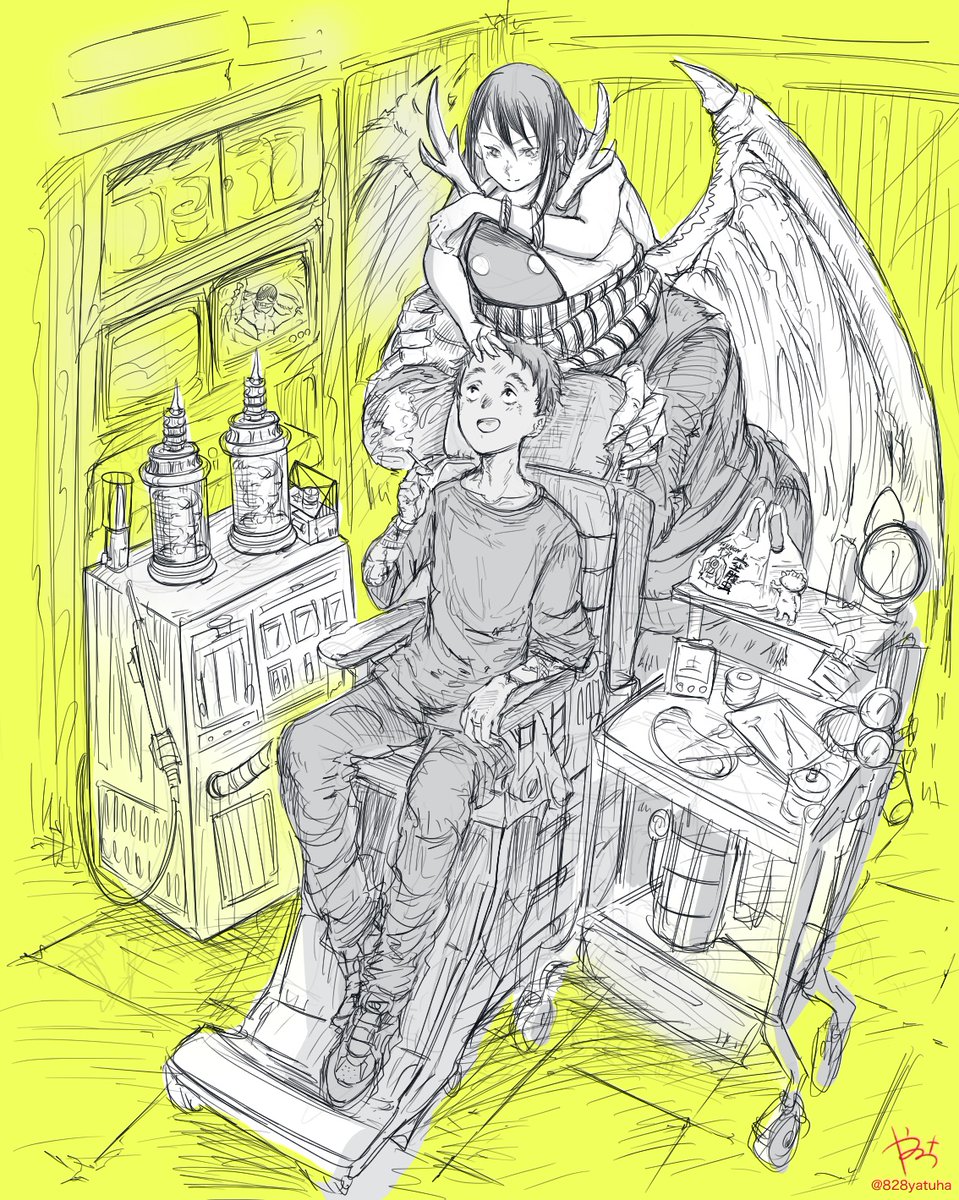 828yatuha's tweet photo. この二人、描けて満足…！✨
#dorohedoro #ドロヘドロ #drhdr https://t.co/s56eTRX9Zh