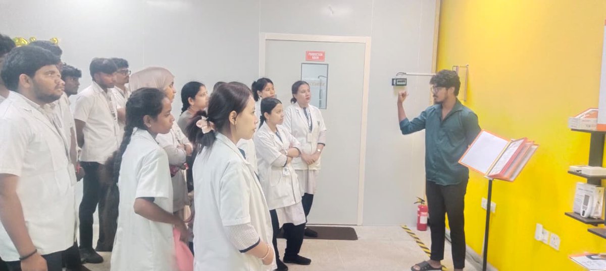 ibsc_skill's tweet photo. ✨From classroom learning to real-world innovation!

✨Today, students from K. C. Reddy Institute of Pharmaceutical Sciences visited @AP_MedTechZone to explore #India's #MedTech ecosystem and see how #ideas become life-saving #medicaldevices. 

 #AMTZ #MedTech https://t.co/Hgk6YgBzfJ