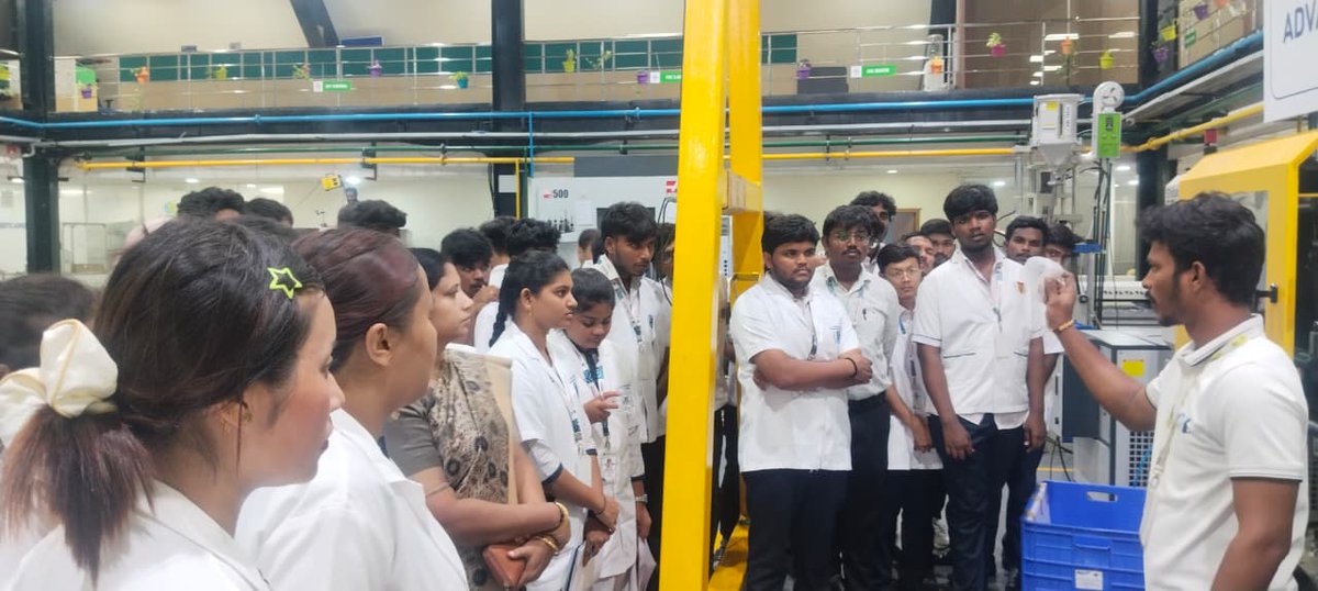 ibsc_skill's tweet photo. ✨From classroom learning to real-world innovation!

✨Today, students from K. C. Reddy Institute of Pharmaceutical Sciences visited @AP_MedTechZone to explore #India's #MedTech ecosystem and see how #ideas become life-saving #medicaldevices. 

 #AMTZ #MedTech https://t.co/Hgk6YgBzfJ