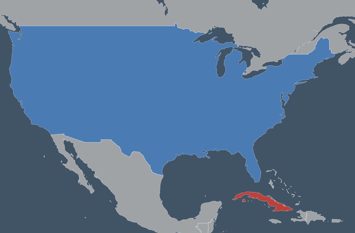 sentdefender's tweet photo. According to a report from CBS, citing a number of U.S. officials, U.S. military decision-makers are continuing to plan for the possibility of military escalation with Cuba should diplomatic efforts fail to merit the desired results. Per the reports, last month, a concept of operations (CONOP) briefing was held where the possibility of using the U.S. Army’s 101st Airborne Division in an air assault was discussed. However, given escalation in the Middle East with Iran, and the reposed key offensive assets to that theater of competition. U.S. officials told CBS that such an operation is not likely at this time.