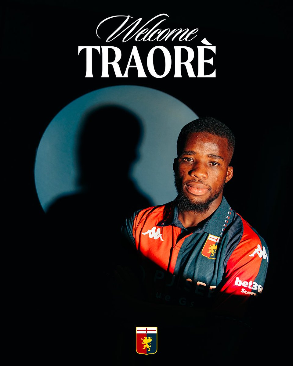 GenoaCFC's tweet photo. Traorè è rossoblù 🔴🔵

📝 La nota del Club 👉 https://t.co/snbHpI9L92 https://t.co/rzHjVtkAIS