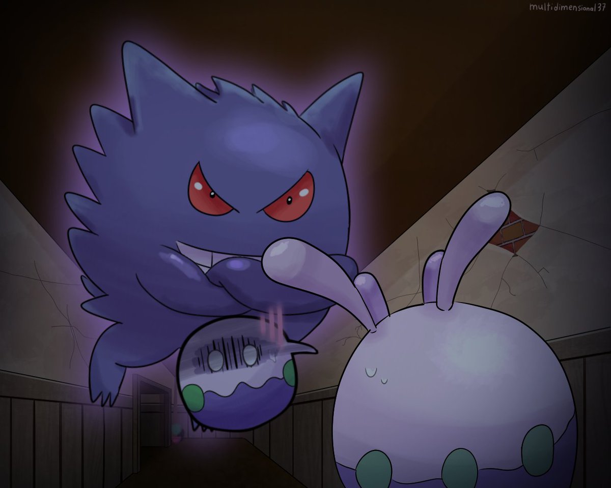 multidim_37's tweet photo. Deadweight...
#pokemon #goomy #gengar #pokemonart #art https://t.co/Aq3ypHcQw5