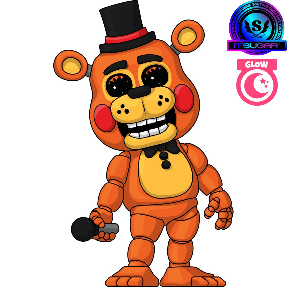 FNAFAlerts's tweet photo. The Glow-in-the-Dark Toy Freddy Youtooz figure is on the site and is set to release in 5 days!

It will be available exclusively at the Youtooz x IT’SUGAR pop-up during San Diego Comic-Con.

Link below to Source:
https://t.co/9KArxE76Nh https://t.co/EeKvZVpPTW