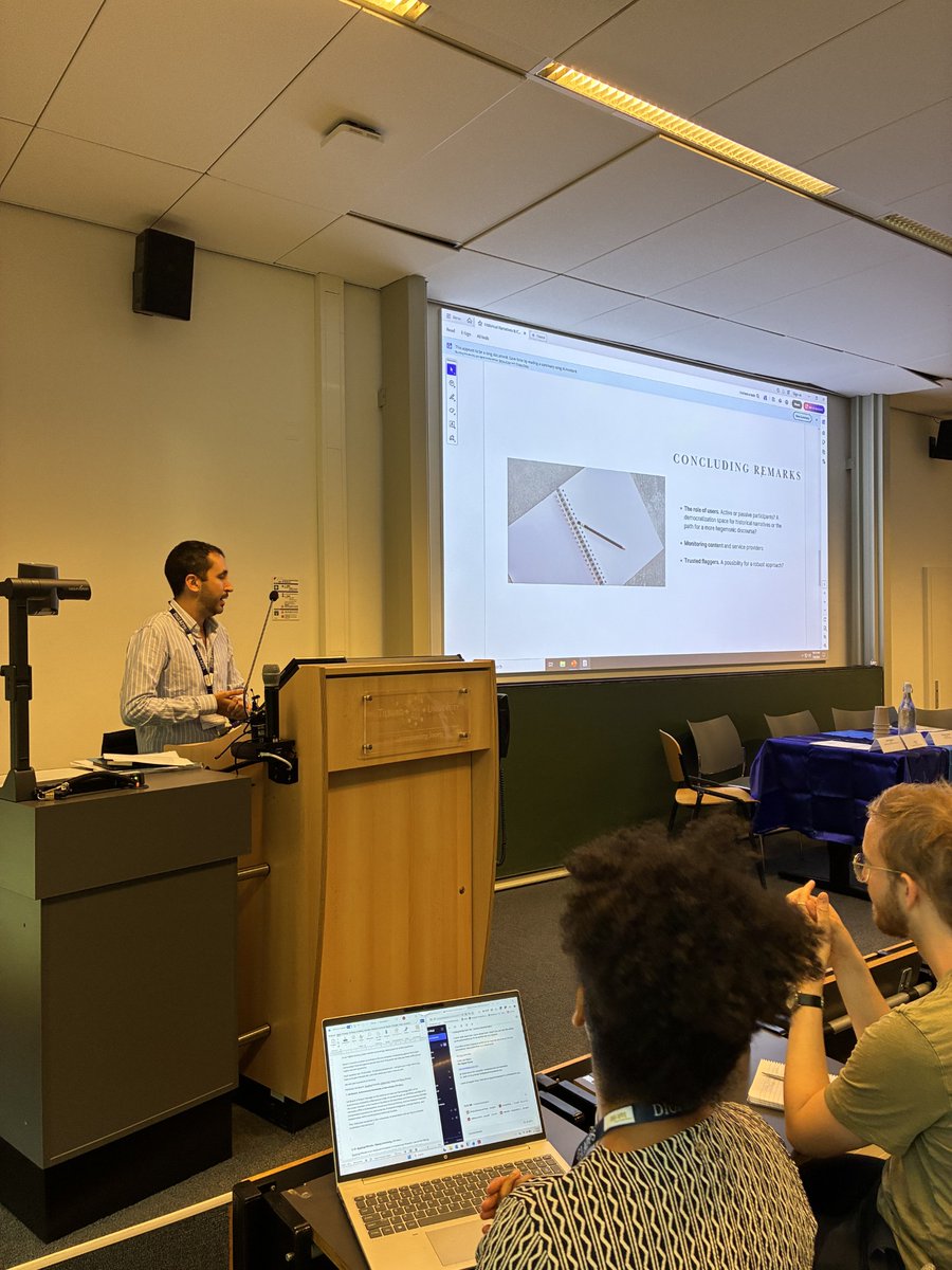 indux_r's tweet photo. @UABBarcelona participated in the Conference on Virtual and Digital Worlds; Real Challenges and Opportunities: How to Govern the Online Public Sphere?organised by DIGIAPPS.
👥 Nil Bosch (UAB) took part in the panel session Content Moderation and Public Discourse.
#INDUXR https://t.co/aWGZql4444