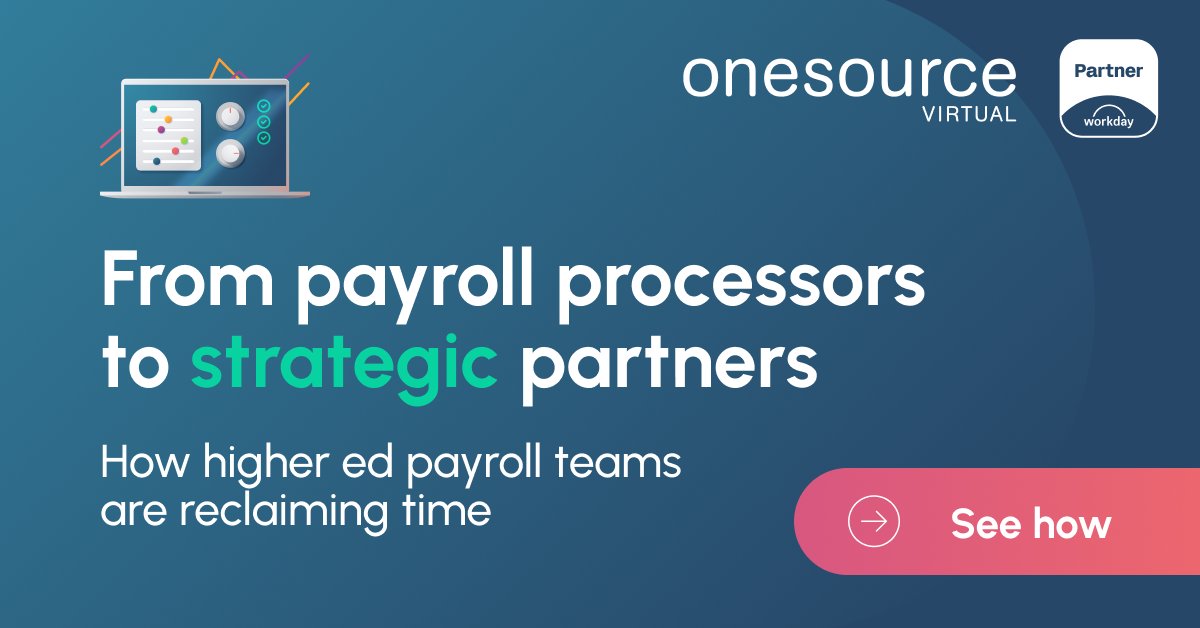 OneSourceV's tweet photo. Your institution pays everyone differently: faculty on 9-month contracts, adjuncts per course, student workers hourly, research staff on grants. Managing each is hard—together, it's a different beast. See how higher ed is simplifying payroll complexity. https://t.co/3JP4z9O751