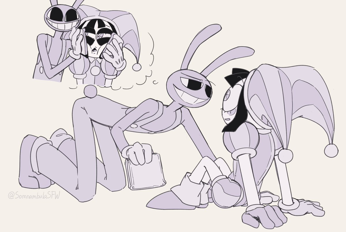 SomnambulaSFW's tweet photo. Pomni sandwich 🥪 
#TADCㅤ #Funnybunny https://t.co/wVhgF49dxA